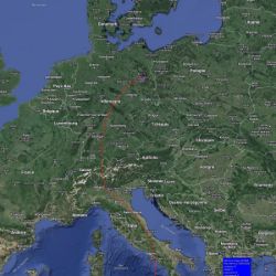 An illegal migrant's road towards Europe (copy)