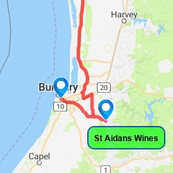 St Aidans Map