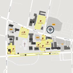 Cathedral Parking Map (Saturday)