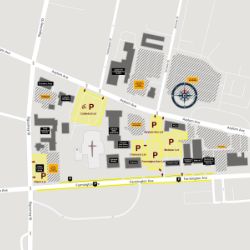 Cathedral Parking Map (Sunday)