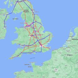UK Train Map