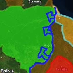Brésil maps