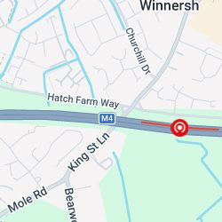 M4 EB Lane 4,3 Closure Airlock