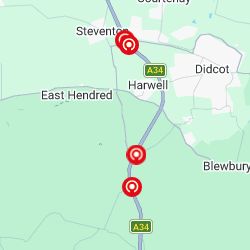 A34 SB Milton-East Isley FC