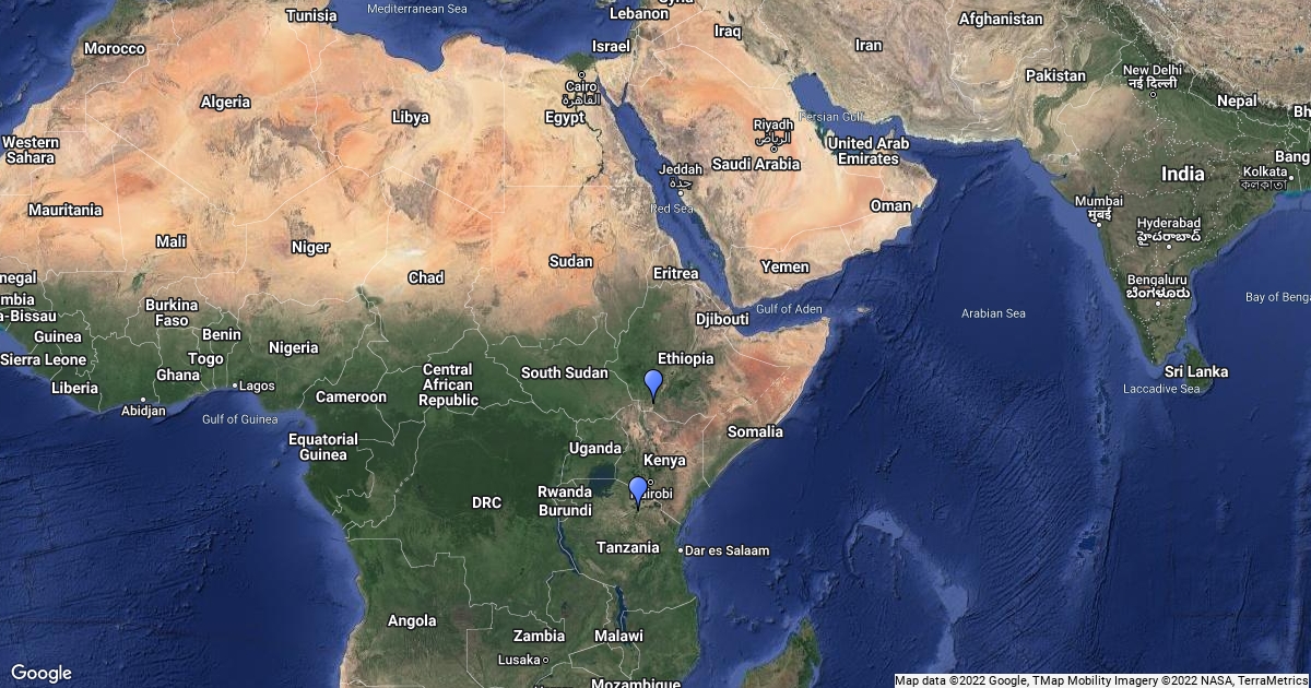Great Rift Valley Scribble Maps