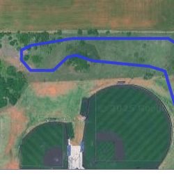 2 Mile Course Map