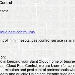 Saint Cloud Pest Control