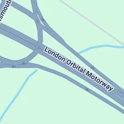 M25 CW Jct 10 Exit FC