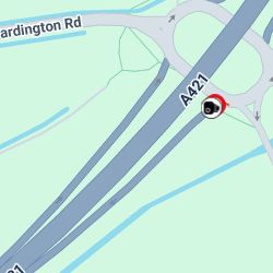 A421 WB Cardington Exit FC