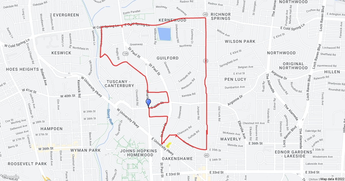 Guilford Boundaries Scribble Maps