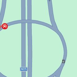 M25 Jct 4 North Quad FC