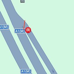 A1M SB Jct 49 Exit FC 