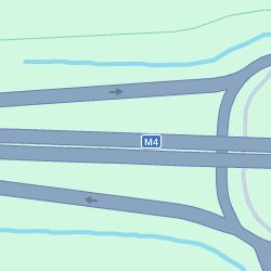 M4 EB Jct 22 Exit FC
