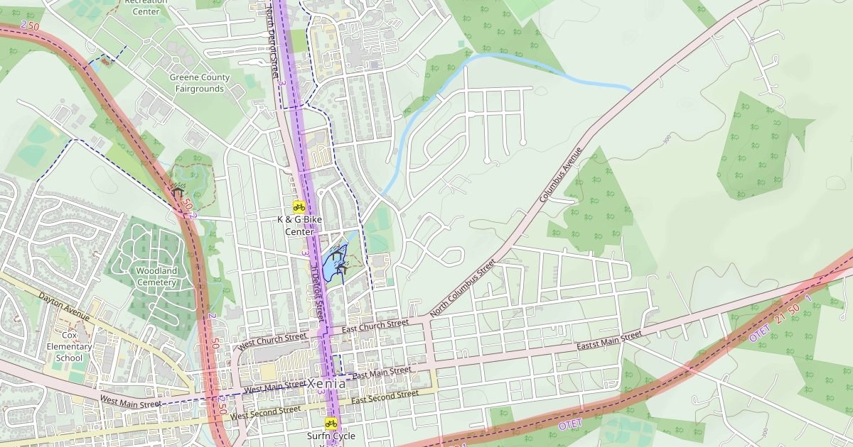 Xenia Station 1 Scribble Maps