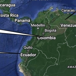 actividad de paises de latinoamerica