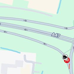 A47 WB Hardwick Entry FC