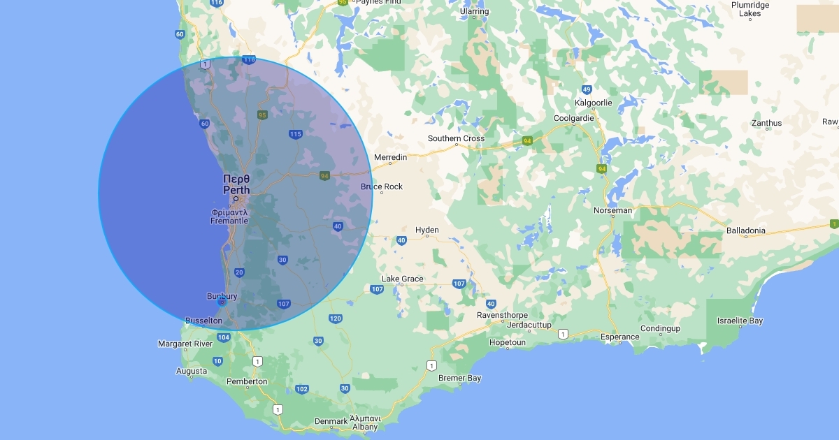 Australian Top 30 Most Populated Cities Scribble Maps