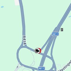 M11 NB Jct 7 Exit FC