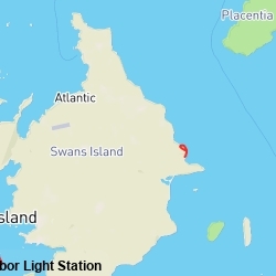 Map of Swan's Island