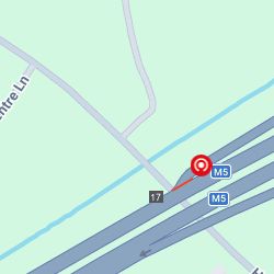 M5 NB Jct 17 Exit FC