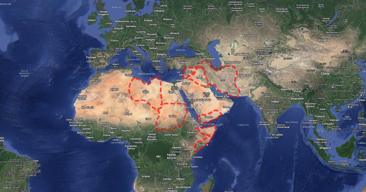 BANNED COUNTRIES : Scribble Maps