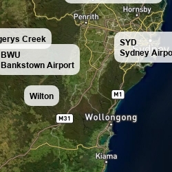Aviation assets in Sydney basin