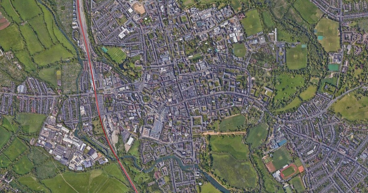 Bristol to Birmingham Scribble Maps