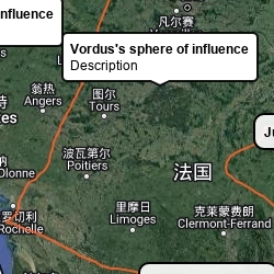 Map of Dragon Wish story