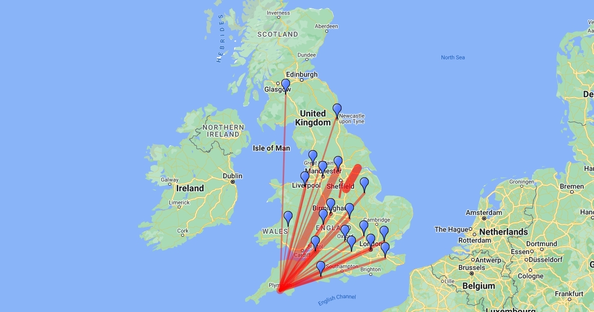 DESIRE LINES : Scribble Maps