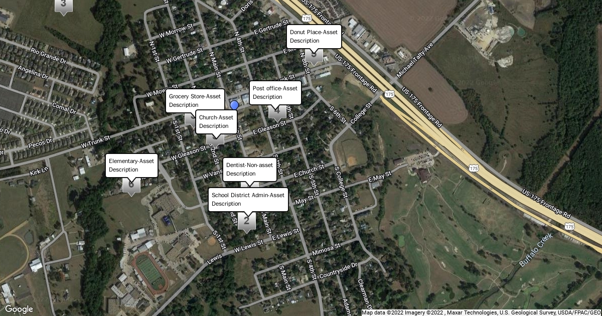 Crandall Town Map Scribble Maps