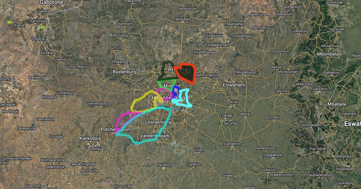 Current Rep Areas : Scribble Maps