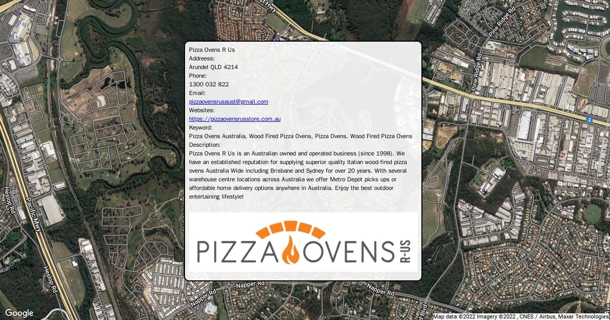 Pizza Ovens R Us Scribble Maps