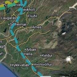 Iceland map