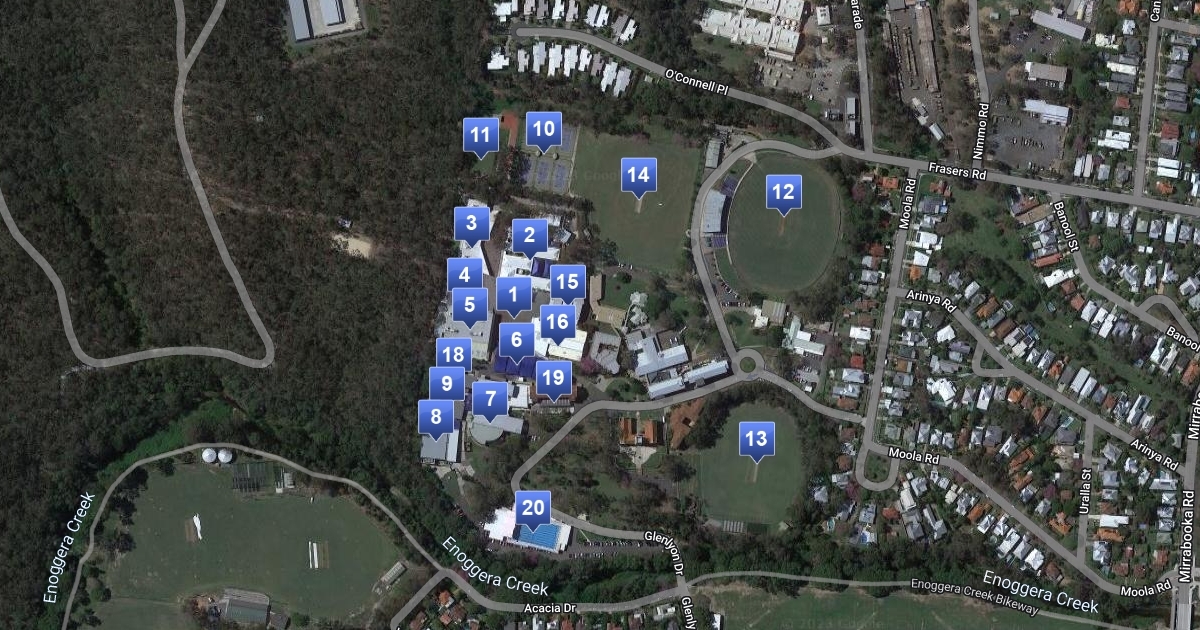 Marist map numbers : Scribble Maps