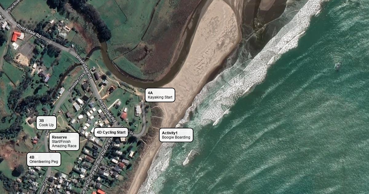Riversdale Beach Scribble Maps