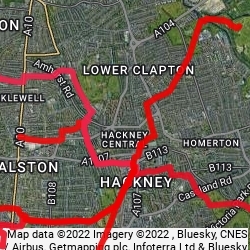 Hackney Footways Sample Routes