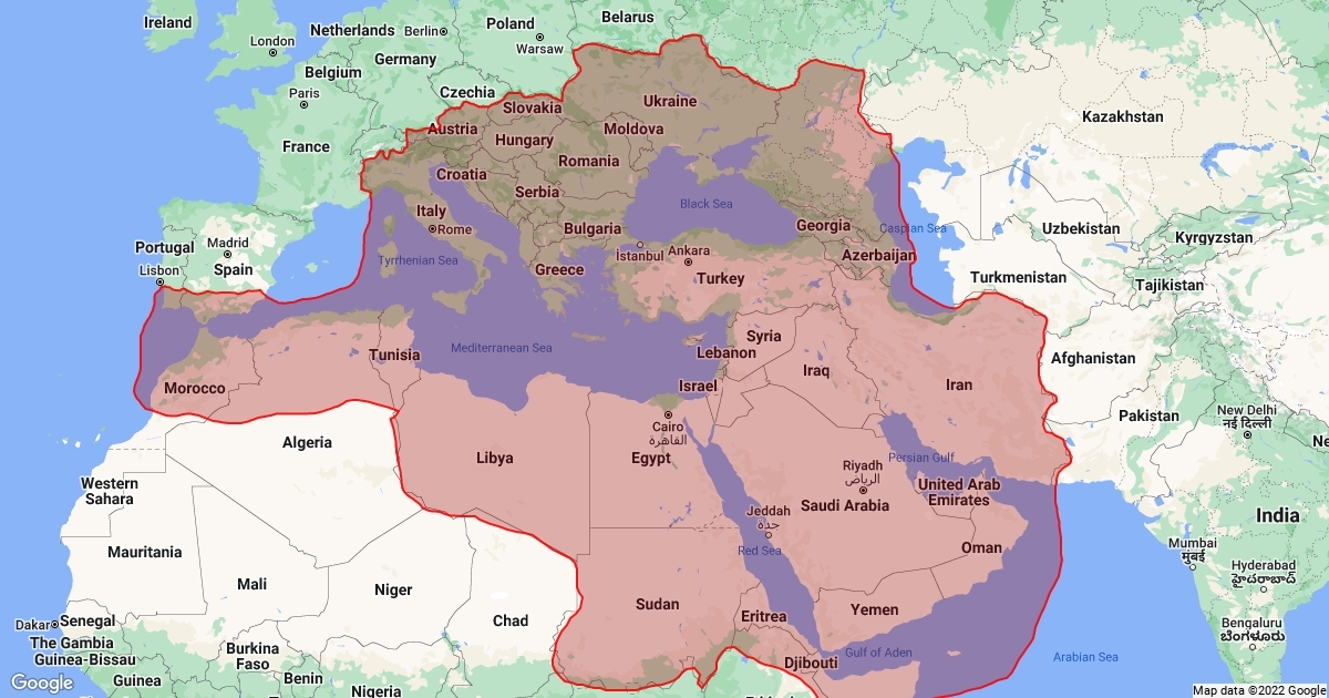 Alternate Ottoman Empire Scribble Maps
