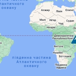 "Семь вершин" на карте