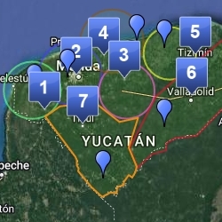 Regiones en el Estado de Yucatán