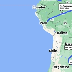 Ríos de América del Sur