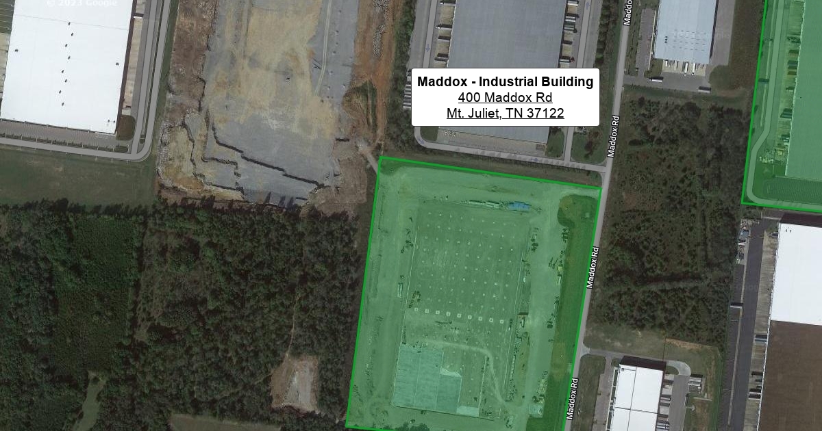 Maddox Industrial Building Scribble Maps