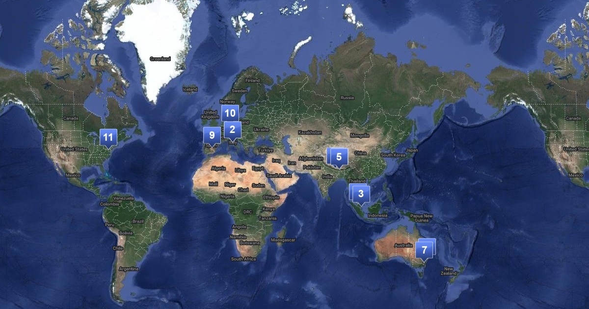 Global Links Scribble Maps