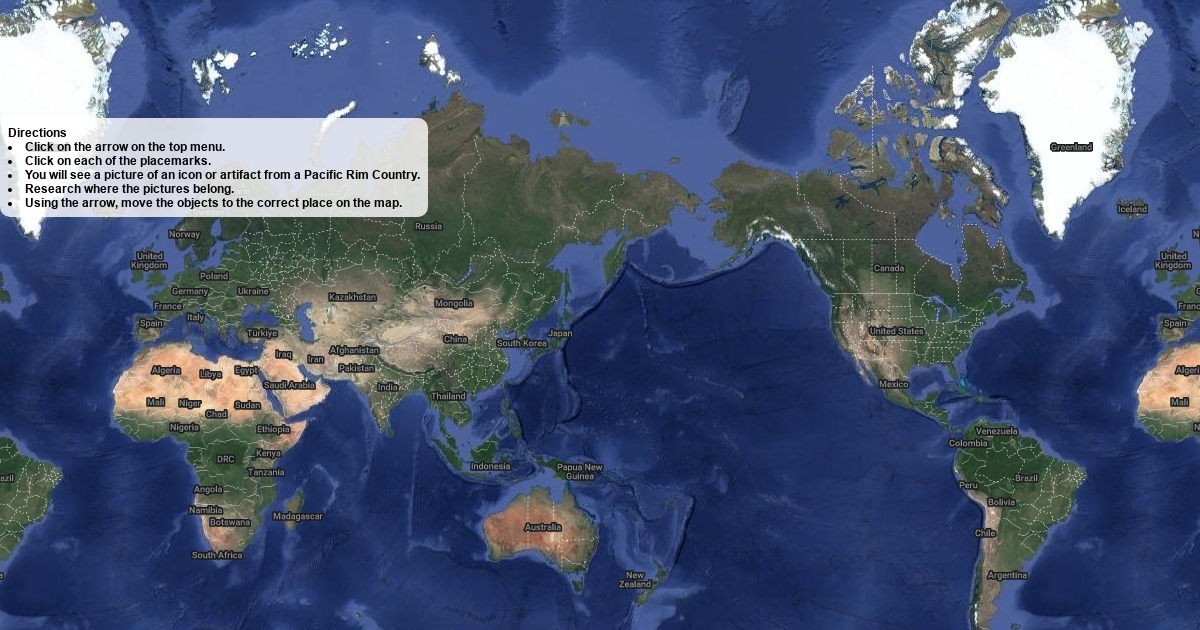 Pacific Rim Artifacts : Scribble Maps