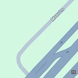 M25 ACW Jct 13 Mainline at Exit FC