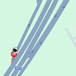 M25 ACW Jct 2 Exit FC