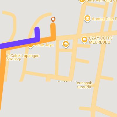 RUTE KARNAVAL ULANG TAHUN PIDIE JAYA