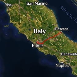 Oscar's Map of Italy
