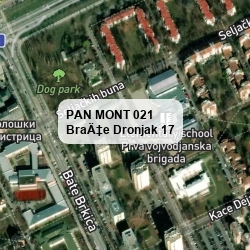 Mapa Pan mont 021