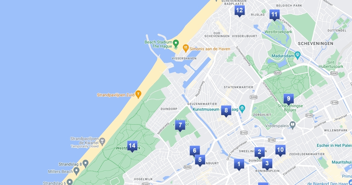 Digital climbing wall at Zuiderpark playground