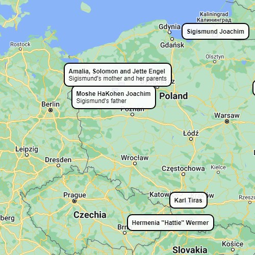 Poland Area Ancestors